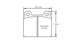 4501-RSL29, PAGID 4501-RSL29 Front brake pads RSL29 PORSCHE 911 2.7 / 3.0 / 3.2 Carrera 72 - 89 in UAE, Dubai. Condition - new. Price 1,280 AED. Photo, seller contacts | AUTO.AE