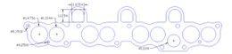 FOG-8059-2, Flatout Gaskets Intake Gaskets 8059.2 в ОАЭ, Дубай. Состояние - новое. Цена 140 AED. Фото, контакты продавца | AUTO.AE