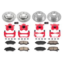 PWR-KC2798, PowerStop Z23 Evolution Sport Brake Upgrade Kits with Calipers for 2007-2017 WRANGLER, 2018 WRANGLER JK - KC2798 في الإمارات, دبي. Condition - new. Price 3,870 AED. Photo, seller contacts | AUTO.AE