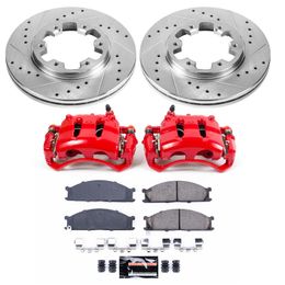 PWR-KC4837A, PowerStop Z23 Evolution Sport Brake Upgrade Kits with Calipers for 1993-1994 D21, 2001-2002 FRONTIER - KC4837A في الإمارات, دبي. Condition - new. Price 2,160 AED. Photo, seller contacts | AUTO.AE