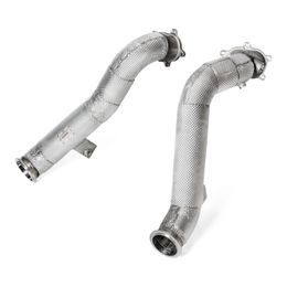 DP-AU/SS/1, AKRAPOVIC DP-AU/SS/1 Downpipe Set (Stainless Steel) for AUDI RS6 / RS7 (C7) 2014-2018 в ОАЭ, Дубай. Состояние - новое. Цена 14 300 AED. Фото, контакты продавца | AUTO.AE