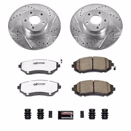 PWR-K2373-26, PowerStop Z26 Street Warrior Brake Upgrade Kits K2373-26 in UAE, Dubai. Condition - new. Price 1,000 AED. Photo, seller contacts | AUTO.AE