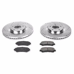 PWR-K3076, PowerStop Z23 Evolution Sport Brake Upgrade Kits for 2009-2023 MAXIMA - K3076 في الإمارات, دبي. Condition - new. Price 1,270 AED. Photo, seller contacts | AUTO.AE
