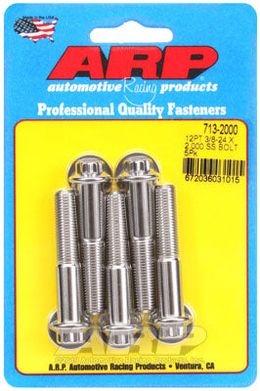 713-2000, ARP 713-2000 SAE Bolt Kit 3/8-24 x 2.000 12pt SS bolts в ОАЭ, Дубай. Состояние - новое. Цена 240 AED. Фото, контакты продавца | AUTO.AE