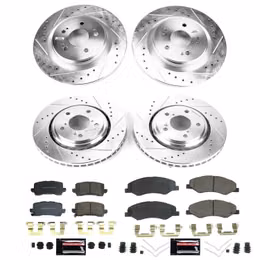 PWR-K8807, PowerStop Z23 Evolution Sport Brake Upgrade Kits for 2021-2025 ODYSSEY - K8807 in UAE, Dubai. Condition - new. Price 2,260 AED. Photo, seller contacts | AUTO.AE