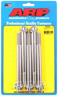 755-5250, ARP 755-5250 SAE Bolt Kit 1/2-20 x 5.250 12pt SS bolts in UAE, Dubai. Condition - new. Price 390 AED. Photo, seller contacts | AUTO.AE