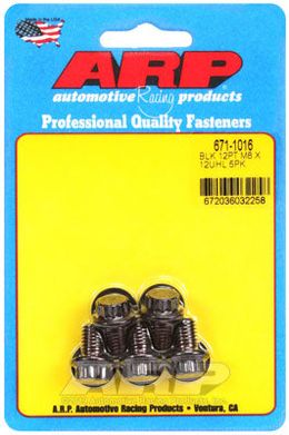 671-1016, ARP 671-1016 Metric Thread Bolt Kit M8 x 1.25 x 12mm 12pt black oxide bolts в ОАЭ, Дубай. Состояние - новое. Цена 190 AED. Фото, контакты продавца | AUTO.AE