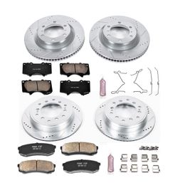 PWR-K5874, PowerStop Z23 Evolution Sport Brake Upgrade Kits for 2010-2024 4RUNNER, 2010-2023 GX460 - K5874 в ОАЭ, Дубай. Состояние - новое. Цена 2 320 AED. Фото, контакты продавца | AUTO.AE