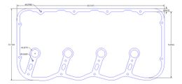 FOG-6026-3, Flatout Gaskets Valve Cover Gaskets 6026.3 في الإمارات, دبي. Condition - new. Price 290 AED. Photo, seller contacts | AUTO.AE