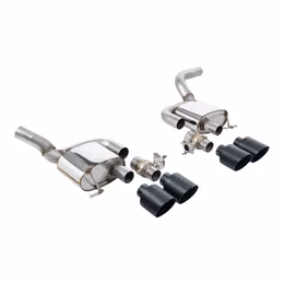 SSXPO177, MILLTEK SSXPO177 Rear Silencer, 2.76" (Cerakote Black GT-115 Trims) for PORSCHE Macan GTS / Turbo 2.9 (Facelift) 2021- in UAE, Dubai. Condition - new. Price 21,620 AED. Photo, seller contacts | AUTO.AE