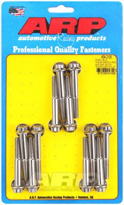 454-2105, ARP 454-2105 Intake Manifold Bolt Kit for Ford 351 Windsor. with Edelbrock RPM Air Gap Manifold. ARP Stainless. 12pt в ОАЭ, Дубай. Состояние - новое. Цена 410 AED. Фото, контакты продавца | AUTO.AE
