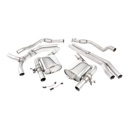 SSXAU994, MILLTEK SSXAU994 Cat-Back Exhaust, 2.76" (Titanium Trims) for AUDI RS5 Coupe (B9.5) Non OPF 2019- в ОАЭ, Дубай. Состояние - новое. Цена 21 520 AED. Фото, контакты продавца | AUTO.AE