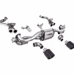 SSXPO166, MILLTEK SSXPO166 Cat-Back Exhaust, 2.37" (Carbon JET-115 Trims) for PORSCHE 718 Boxster GTS / Cayman GT4 2020- в ОАЭ, Дубай. Состояние - новое. Цена 23 210 AED. Фото, контакты продавца | AUTO.AE