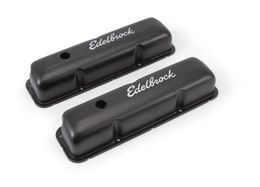 EDL-4623, Edelbrock Signature Series Black Valve Covers 4623 в ОАЭ, Дубай. Состояние - новое. Цена 480 AED. Фото, контакты продавца | AUTO.AE