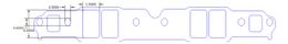 FOG-8003-1, Flatout Gaskets Intake Gaskets 8003.1 в ОАЭ, Дубай. Состояние - новое. Цена 910 AED. Фото, контакты продавца | AUTO.AE