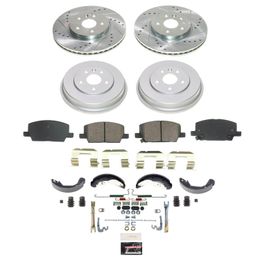PWR-K15489DK, PowerStop Z23 Evolution Sport Disc and Drum Brake Upgrade Kits for 2018-2022 TRAX - K15489DK في الإمارات, دبي. Condition - new. Price 1,940 AED. Photo, seller contacts | AUTO.AE