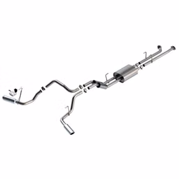 141021, BORLA 141021 Exhaust System Cat-Back 2.25", S-Type (4" Bright Chrome Tips) for TOYOTA Tundra 5.7L V8 2007-2008 в ОАЭ, Дубай. Состояние - новое. Цена 8 760 AED. Фото, контакты продавца | AUTO.AE