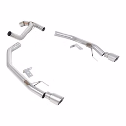 SSXFD445, MILLTEK SSXFD445 Axle-Back Exhaust, 2.76" (Brushed Titanium GT-90 Tips) for FORD Ranger 2.0 TDCI Bi-Turbo 2022- في الإمارات, دبي. Condition - new. Price 6,330 AED. Photo, seller contacts | AUTO.AE