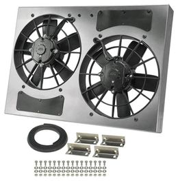 DER-16833, 11 Inch 3,750 CFM Derale High-Output Dual RAD Fan and Shroud Kit 16833 в ОАЭ, Дубай. Состояние - новое. Цена ⁦2 750 AED⁩. Фото, контакты продавца | AUTO.AE