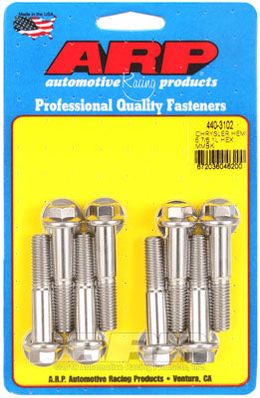 440-3102, ARP 440-3102 Motor Mount Bolt Kit for Chrysler Hemi 5.7/6.1L. SS. hex in UAE, Dubai. Condition - new. Price 360 AED. Photo, seller contacts | AUTO.AE