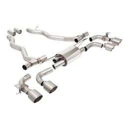 SSXBM1404, MILLTEK SSXBM1404 Axle-Back Exhaust, 3.15'' (GT-115 Brushed Titanium Tips) for BMW M5 (G90 / G99) в ОАЭ, Дубай. Состояние - новое. Цена 20 330 AED. Фото, контакты продавца | AUTO.AE