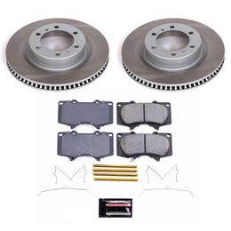 PWR-SC5873, PowerStop Z17 Evolution Plus Semi-Coated Rotor Brake Kits for 2010-2024 4RUNNER, 2010-2023 GX460 - SC5873 в ОАЭ, Дубай. Состояние - новое. Цена 1 010 AED. Фото, контакты продавца | AUTO.AE
