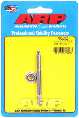 400-0305, ARP 400-0305 Air Cleaner Stud Kit 1/4" x 2.700 SS в ОАЭ, Дубай. Состояние - новое. Цена 170 AED. Фото, контакты продавца | AUTO.AE