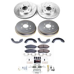 PWR-K15496DK, PowerStop Z23 Evolution Sport Disc and Drum Brake Upgrade Kits for 2015-2018 CITY EXPRESS, 2013-2021 NV200 - K15496DK in UAE, Dubai. Condition - new. Price 1,700 AED. Photo, seller contacts | AUTO.AE