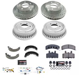 PWR-K15048DK, PowerStop Z23 Evolution Sport Disc and Drum Brake Upgrade Kits for 1990-2002 ASTRO, 2001-2002 SAFARI - K15048DK в ОАЭ, Дубай. Состояние - новое. Цена 1 900 AED. Фото, контакты продавца | AUTO.AE