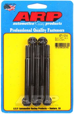 671-1014, ARP 671-1014 Metric Thread Bolt Kit M8 x 1.25 x 90mm 12pt black oxide bolts в ОАЭ, Дубай. Состояние - новое. Цена 220 AED. Фото, контакты продавца | AUTO.AE