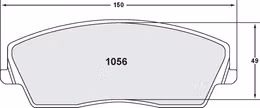 1056.22, PFC 1056.22 Brake pads Z-RATED CARBON METALLIC front DODGE Charger LD Brakes (06-07) in UAE, Dubai. Condition - new. Price 540 AED. Photo, seller contacts | AUTO.AE