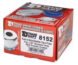 TRD-8152, Trans-Dapt Performance Redline Valve Cover Breathers 8152 في الإمارات, دبي. Condition - new. Price 130 AED. Photo, seller contacts | AUTO.AE