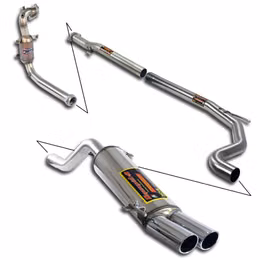 815930, SUPERSPRINT 815930 Exhaust System for ABARTH Grande Punto (199) في الإمارات, دبي. Condition - new. Price 16,490 AED. Photo, seller contacts | AUTO.AE