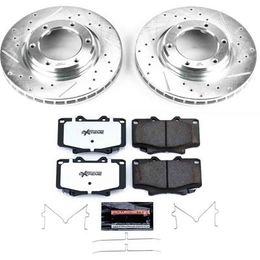 PWR-K1154-36, PowerStop Z36 Truck and Tow Brake Upgrade Kits for 1993-1997 LAND CRUISER, 1996-1997 LX450 - K1154-36 в ОАЭ, Дубай. Состояние - новое. Цена 1 250 AED. Фото, контакты продавца | AUTO.AE