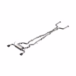 140977BC, BORLA 140977BC Cat-Back Exhaust System 2.50", S-Type (4.50" RD X 6.00" Black Chrome Tips) for INFINITI Q50 3.0L V6 2016-2024 in UAE, Dubai. Condition - new. Price 9,510 AED. Photo, seller contacts | AUTO.AE