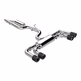 S46133CF, MBRP S46133CF Cat-Back 3" Armor Pro (T304 Stainless Steel / Quad with Carbon End Tips) for VW Golf R (MK8) 2022- in UAE, Dubai. Condition - new. Price 9,650 AED. Photo, seller contacts | AUTO.AE