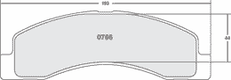 0756.22, PFC 0756.22 Front Brake Pads Z-RATED for FORD F250 / F350 1999-2004 in UAE, Dubai. Condition - new. Price 670 AED. Photo, seller contacts | AUTO.AE