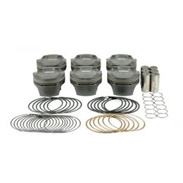 197832209T, MAHLE 197832209T Piston Kit with TBC (84.00mm x 31.7mm CH, 89.6mm stroke, 145.05mm rod, 22mm pin, -17.2cc, 314g, 10.2CR, 2618) for BMW M54B30 3.0L в ОАЭ, Дубай. Состояние - новое. Цена 5 420 AED. Фото, контакты продавца | AUTO.AE