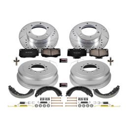 PWR-K15212DK, PowerStop Z23 Evolution Sport Disc and Drum Brake Upgrade Kits for 2001-2002 4RUNNER, 2003-2004 TACOMA - K15212DK في الإمارات, دبي. Condition - new. Price 1,910 AED. Photo, seller contacts | AUTO.AE