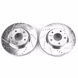 PWR-JBR1598XPR, PowerStop Evolution Drilled and Slotted Rotors for 2014-2018 3, 2016-2021 CX-3 - JBR1598XPR in UAE, Dubai. Condition - new. Price 870 AED. Photo, seller contacts | AUTO.AE