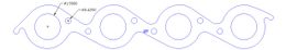 FOG-7215S, Flatout Gaskets Header Gaskets 7215S في الإمارات, دبي. Condition - new. Price 240 AED. Photo, seller contacts | AUTO.AE