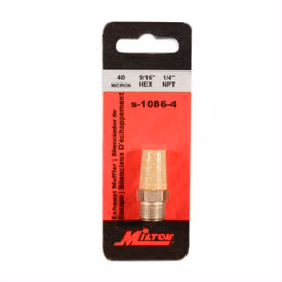 MLI-S-1086-4, Milton Air Compressor Exhaust Mufflers S-1086-4 в ОАЭ, Дубай. Состояние - новое. Цена ⁦50 AED⁩. Фото, контакты продавца | AUTO.AE