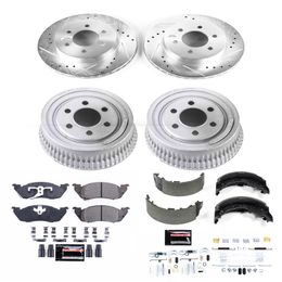 PWR-K15070DK, PowerStop Z23 Evolution Sport Disc and Drum Brake Upgrade Kits for 1997-1998 DAKOTA - K15070DK في الإمارات, دبي. Condition - new. Price 1,730 AED. Photo, seller contacts | AUTO.AE