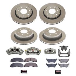 PWR-KCOE6269, PowerStop Z17 Evolution Plus Stock Replacement Brake Kits with Calipers for 2012-2014 F-150 - KCOE6269 в ОАЭ, Дубай. Состояние - новое. Цена 3 280 AED. Фото, контакты продавца | AUTO.AE