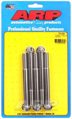 724-4250, ARP 724-4250 SAE Bolt Kit 7/16-20 x 4.250 hex SS bolts в ОАЭ, Дубай. Состояние - новое. Цена 320 AED. Фото, контакты продавца | AUTO.AE