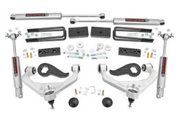ROU-95830, Rough Country N3 Suspension Lift Kits for 2020-2025 SIERRA 2500 HD, SILVERADO 2500 HD, SILVERADO 3500 HD - 95830 في الإمارات, دبي. Condition - new. Price 4,060 AED. Photo, seller contacts | AUTO.AE