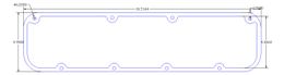 FOG-6022-2, Flatout Gaskets Valve Cover Gaskets 6022.2 в ОАЭ, Дубай. Состояние - новое. Цена 350 AED. Фото, контакты продавца | AUTO.AE