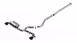 140926BC, BORLA 140926BC Cat-Back Exhaust System ATAK 3", TIP 5" Black Chrome, T-304 Stainless Steel for HYUNDAI Kona N 2.0L 2022-2023 in UAE, Dubai. Condition - new. Price 8,490 AED. Photo, seller contacts | AUTO.AE
