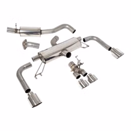SSXTY157, MILLTEK SSXTY157 Secondary Cat-Back Exhaust, 3" (Brushed Titanium GT Tips) for TOYOTA GR Corolla 1.6 Turbo 2023- in UAE, Dubai. Condition - new. Price 16,420 AED. Photo, seller contacts | AUTO.AE