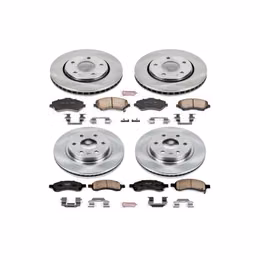 PWR-KOE4466, PowerStop Z17 Evolution Plus Stock Replacement Brake Kits KOE4466 в ОАЭ, Дубай. Состояние - новое. Цена 1 520 AED. Фото, контакты продавца | AUTO.AE